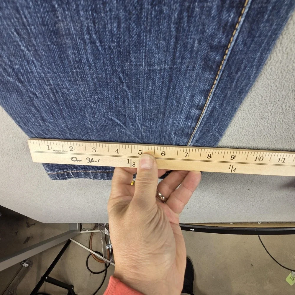 Converse Jeans Mens Blue Selvedge One Star Straight Fits 32x32